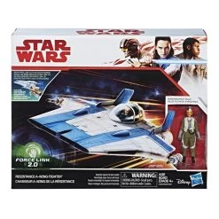 Hasbro Star Wars Force Link 2.0 Vehicle Set - Resistance A-Wing Fighter & Tallie