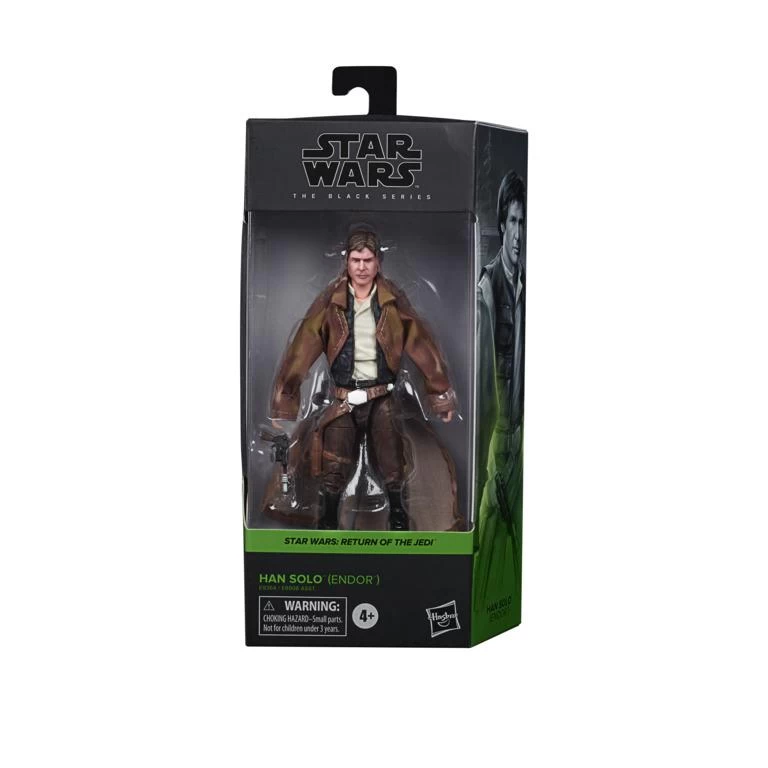 Hasbro Star Wars Black Series 6 Inch Action Figure Wave 27 - Han Solo (Endor) 1 Hasbro Star Wars Black Series 6 Inch Action Figure Wave 27 - Han Solo (Endor)
