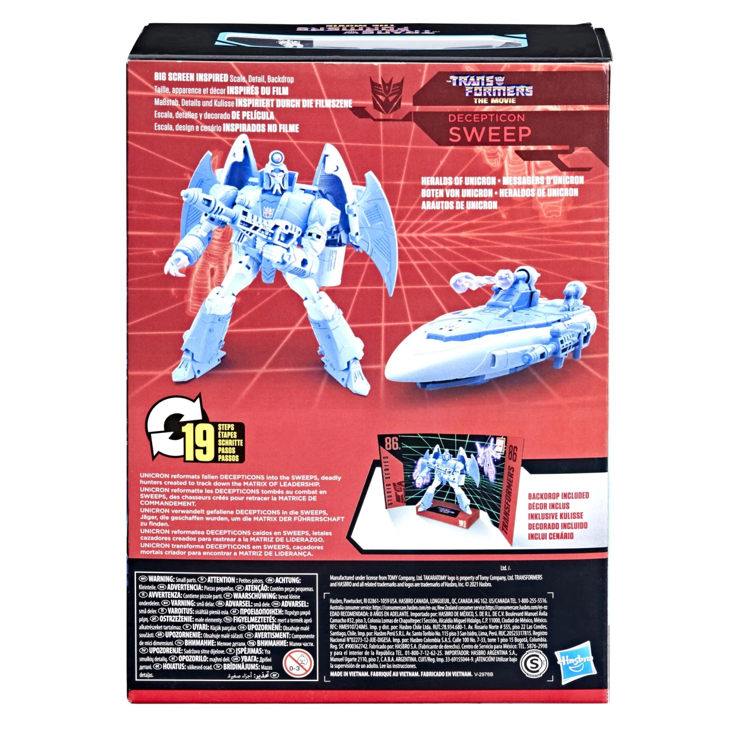 Hasbro Transformers Generations Studio Series Voyager 86 Action Figure - Sweep 2 Hasbro Transformers Generations Studio Series Voyager 86 Action Figure - Sweep - Image 2