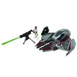Hasbro Star Wars Mission Fleet Action Figure - Obi-Wan Kenobi With Jedi Starfighter -Child Toy Store f11365l00 5010993808267 detail 20 s