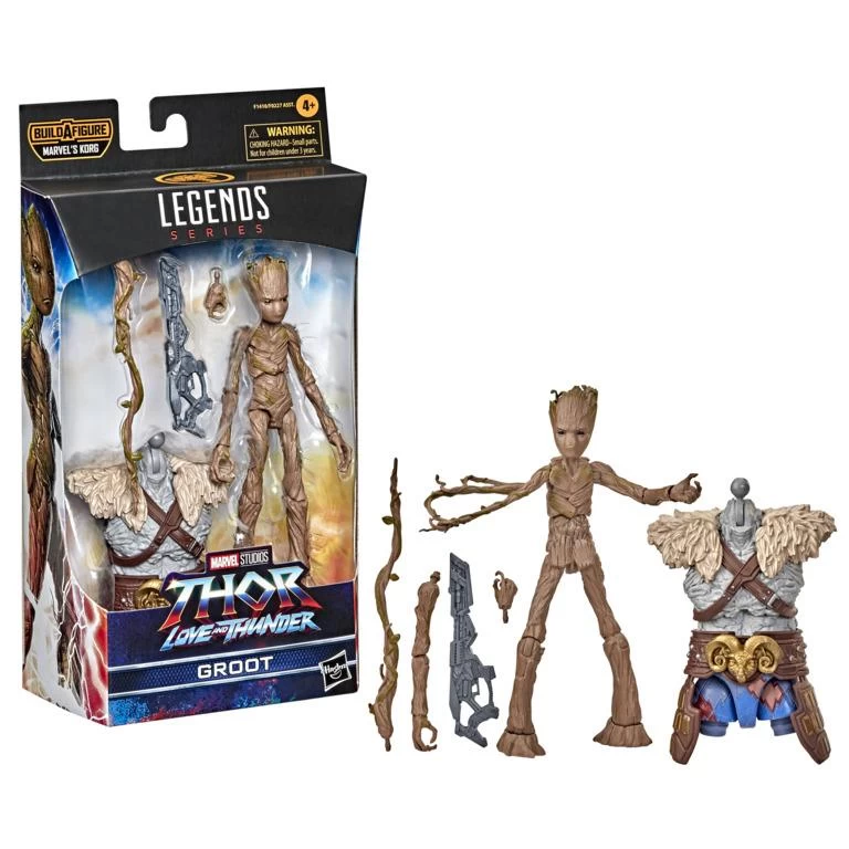 Hasbro Marvel Legends Thor Love And Thunder 6 Inch Action Figure Wave 1 - Groot 1 Hasbro Marvel Legends Thor Love And Thunder 6 Inch Action Figure Wave 1 - Groot
