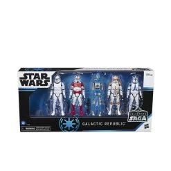 Hasbro Star Wars Celebrate The Saga 3.75 Inch Action Figure 5 Pack - Galactic Republic