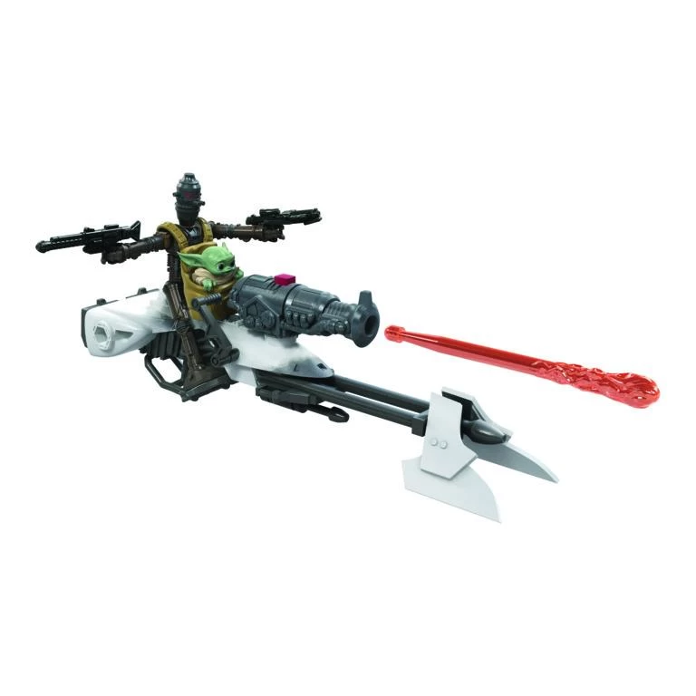 Hasbro Star Wars Mission Fleet Action Figure - IG-11 & The Child Speeder Bike 4 Hasbro Star Wars Mission Fleet Action Figure - IG-11 & The Child Speeder Bike - Image 4