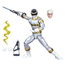 Hasbro SOLD OUT Power Rangers Lightning Collection 6-Inch Action Figure - In Space Silver Ranger -Child Toy Store f22795l00 5010993892938 main 21 s