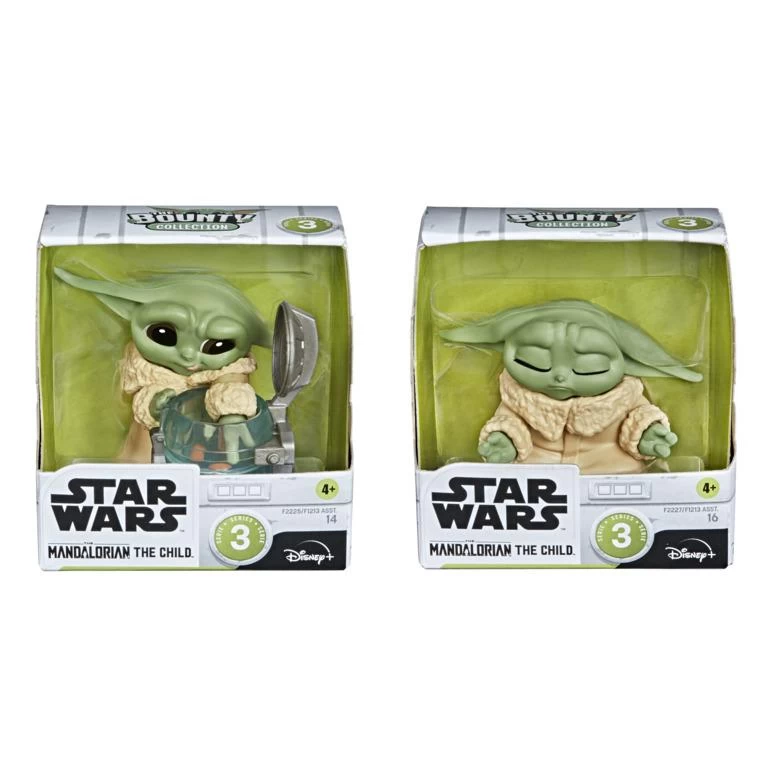 Hasbro Star Wars The Mandalorian The Child Baby Bounties Wave 3 - Curious And Meditation 1 Hasbro Star Wars The Mandalorian The Child Baby Bounties Wave 3 - Curious And Meditation