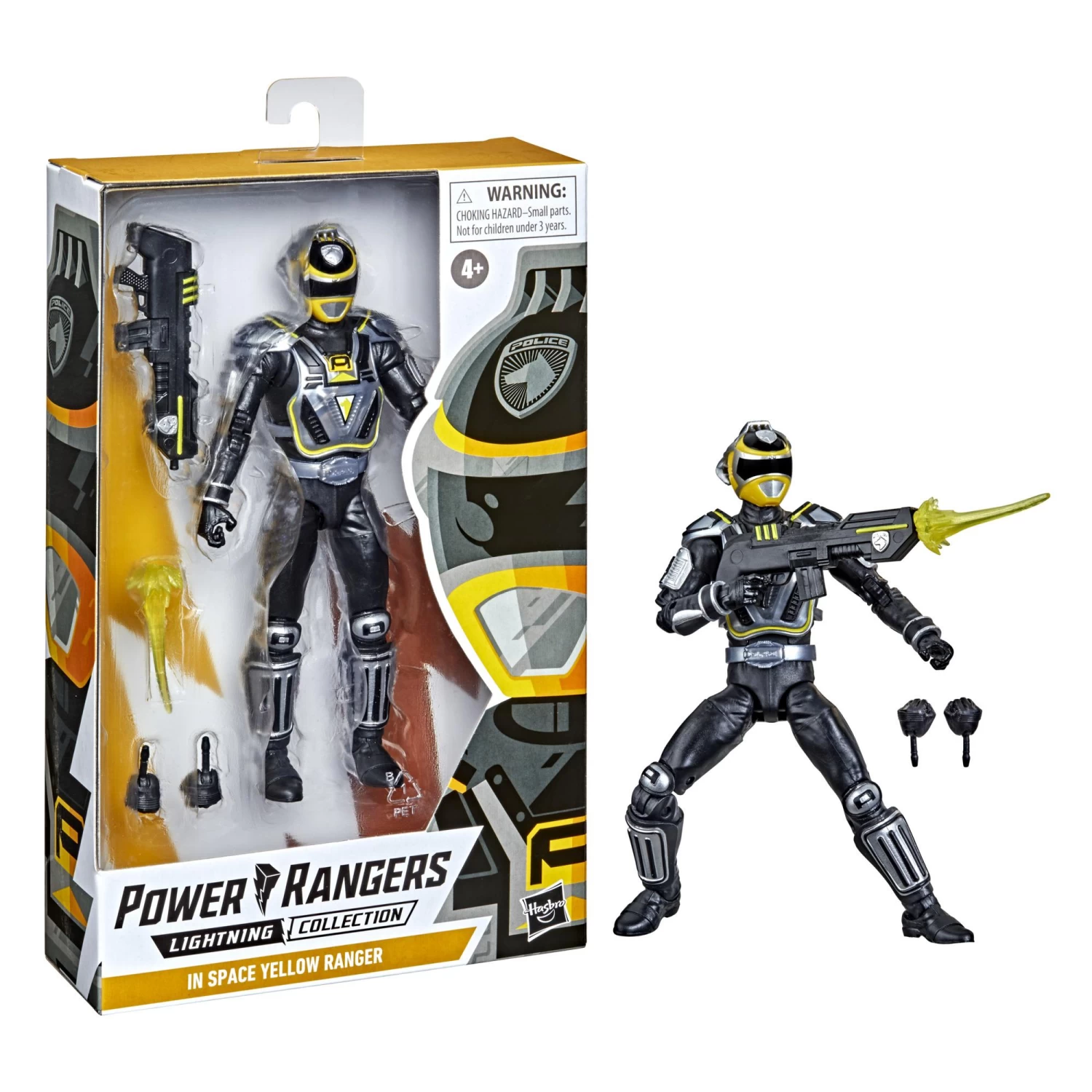 Hasbro Power Rangers Lightning Collection 6-Inch Figures Wave 10 - S.P.D. A-Squad Yellow Ranger 1 Hasbro Power Rangers Lightning Collection 6-Inch Figures Wave 10 - S.P.D. A-Squad Yellow Ranger