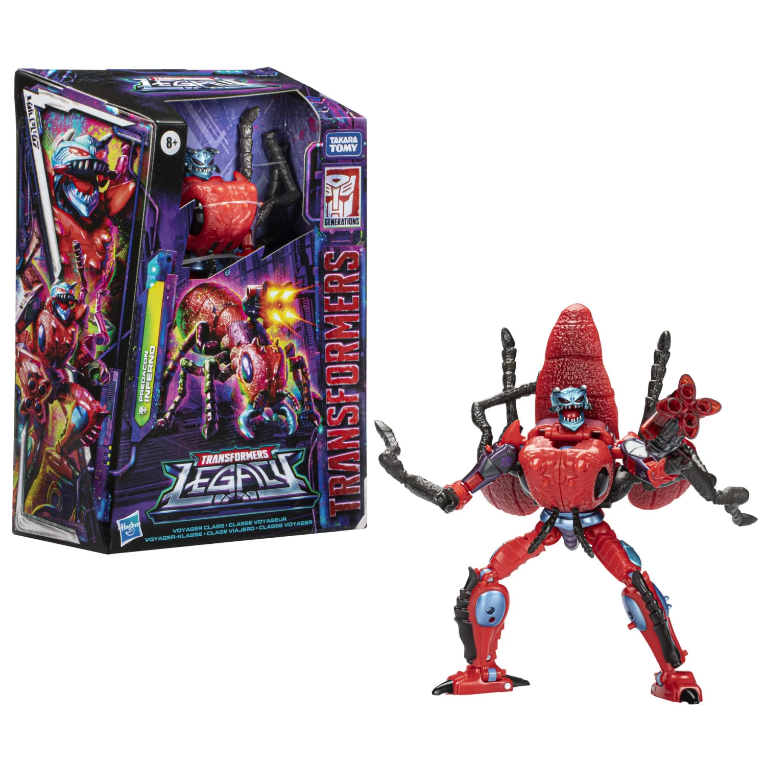 Hasbro Transformers Generations Legacy Voyager Action Figure - Predacon Inferno 1 Hasbro Transformers Generations Legacy Voyager Action Figure - Predacon Inferno