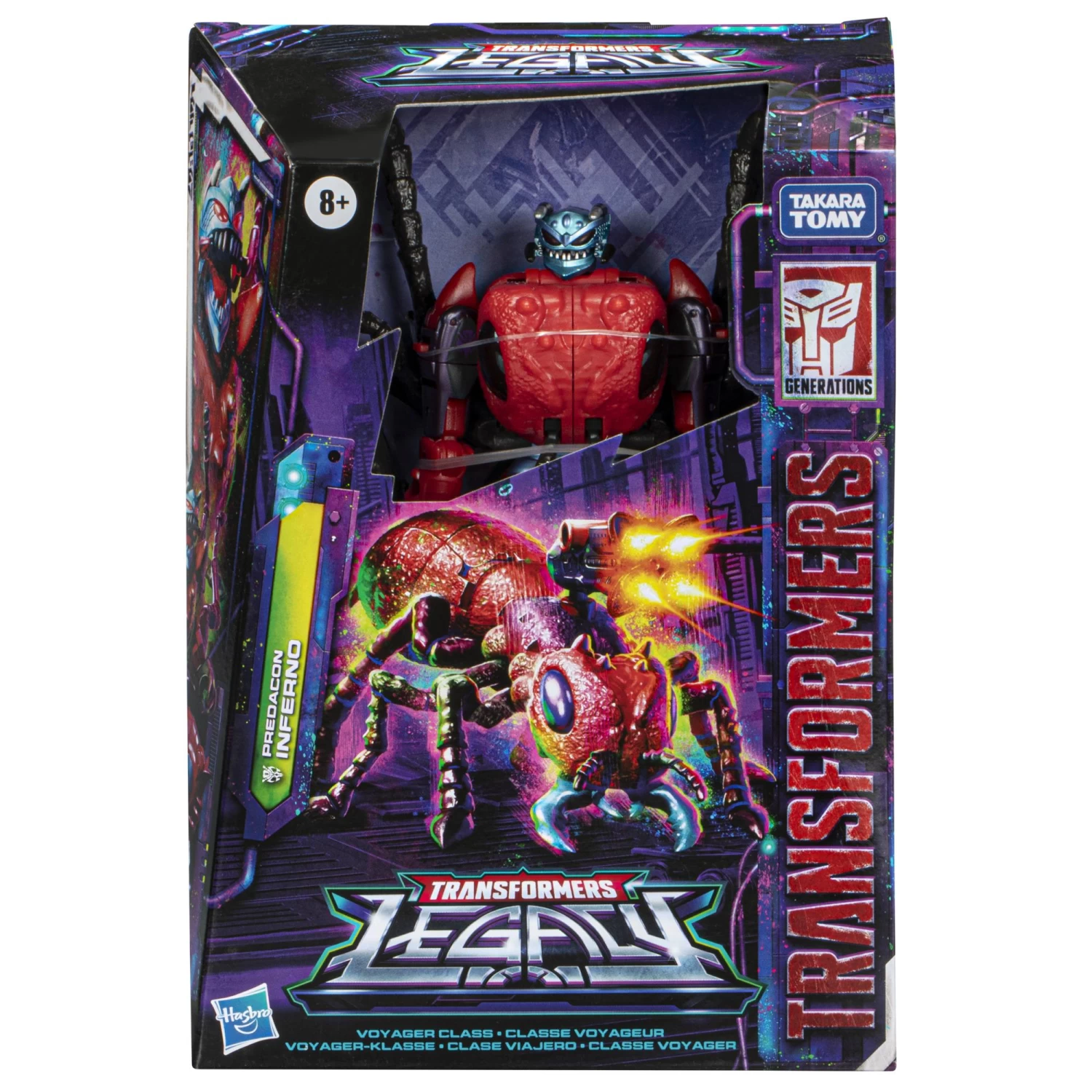 Hasbro Transformers Generations Legacy Voyager Action Figure - Predacon Inferno 2 Hasbro Transformers Generations Legacy Voyager Action Figure - Predacon Inferno - Image 2