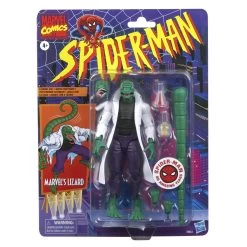 Hasbro Marvel Legends 6 Inch Spider-Man Retro Action Figure - Marvel's Lizard