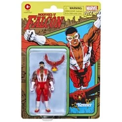 Hasbro Marvel Universe Retro 3.75 Inch Action Figure Wave 5 - Marvel's Falcon -Child Toy Store f3808xb00 5010993947546 pkg 22 s