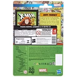 Hasbro Marvel Universe Retro 3.75 Inch Action Figure Wave 5 - Dark Phoenix -Child Toy Store f3809xb00 5010993947560 back 22 s