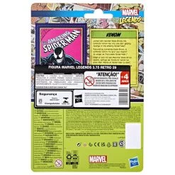 Hasbro Marvel Universe Retro 3.75 Inch Action Figure Wave 5 - Venom -Child Toy Store f3816xb00 5010993947553 back 22 s