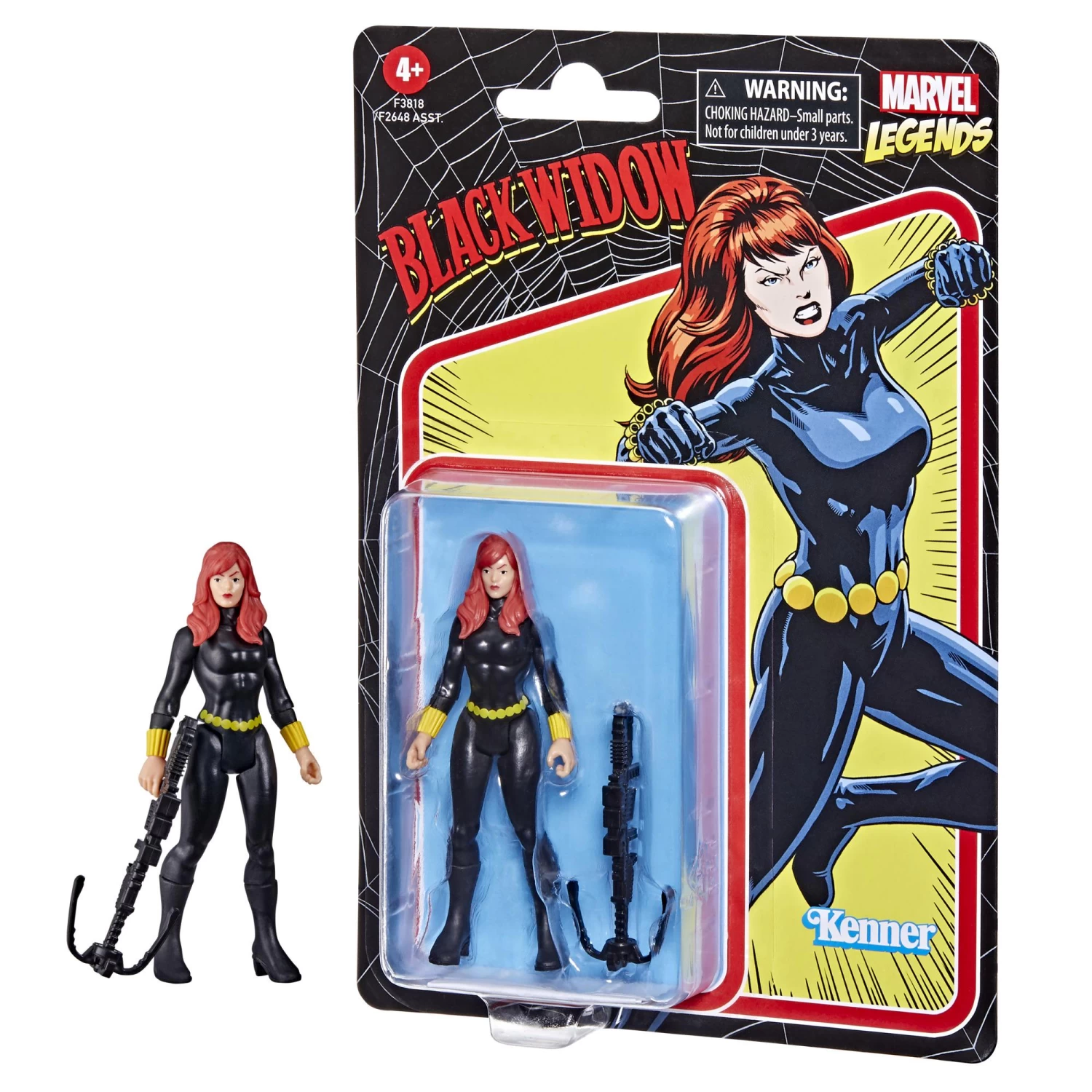 Hasbro Marvel Universe Retro 3.75 Inch Action Figure Wave 6 - Black Widow 1 Hasbro Marvel Universe Retro 3.75 Inch Action Figure Wave 6 - Black Widow