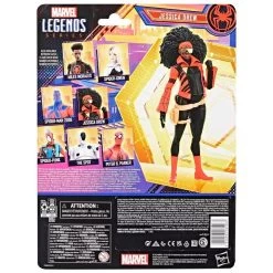 Hasbro Marvel Legends 6 Inch Spider-Man Across The Spider-Verse Retro Action Figure - Jessica Drew -Child Toy Store f38535l20 back 22 s