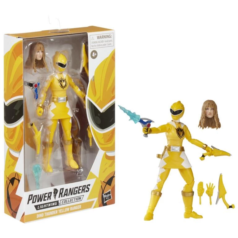 Hasbro Power Rangers Lightning Collection 6 Inch Action Figure - Dino Thunder Yellow Ranger 1 Hasbro Power Rangers Lightning Collection 6 Inch Action Figure - Dino Thunder Yellow Ranger