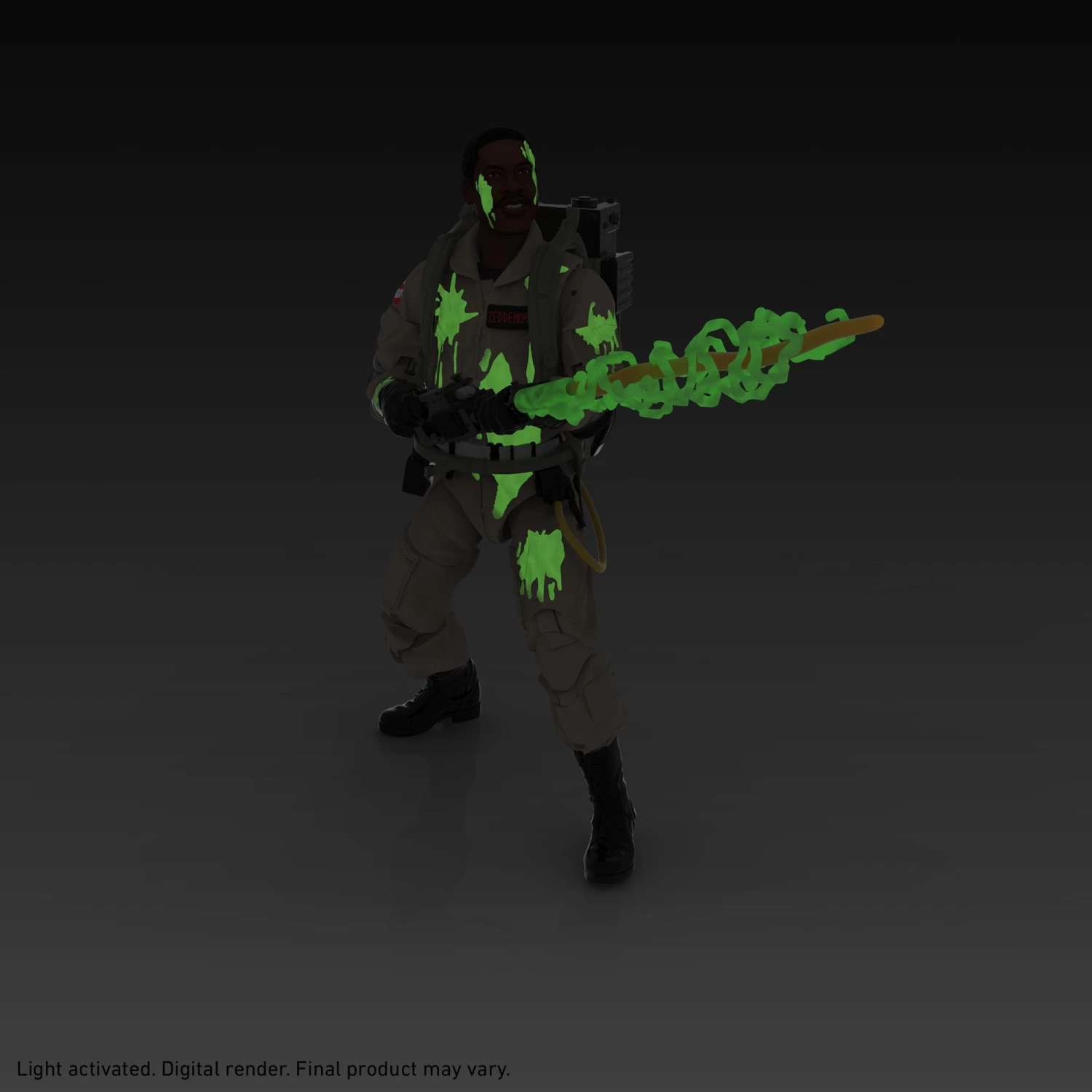 Hasbro Ghostbusters Plasma Series Action Figure - Glow Zeddemore 2 Hasbro Ghostbusters Plasma Series Action Figure - Glow Zeddemore - Image 2