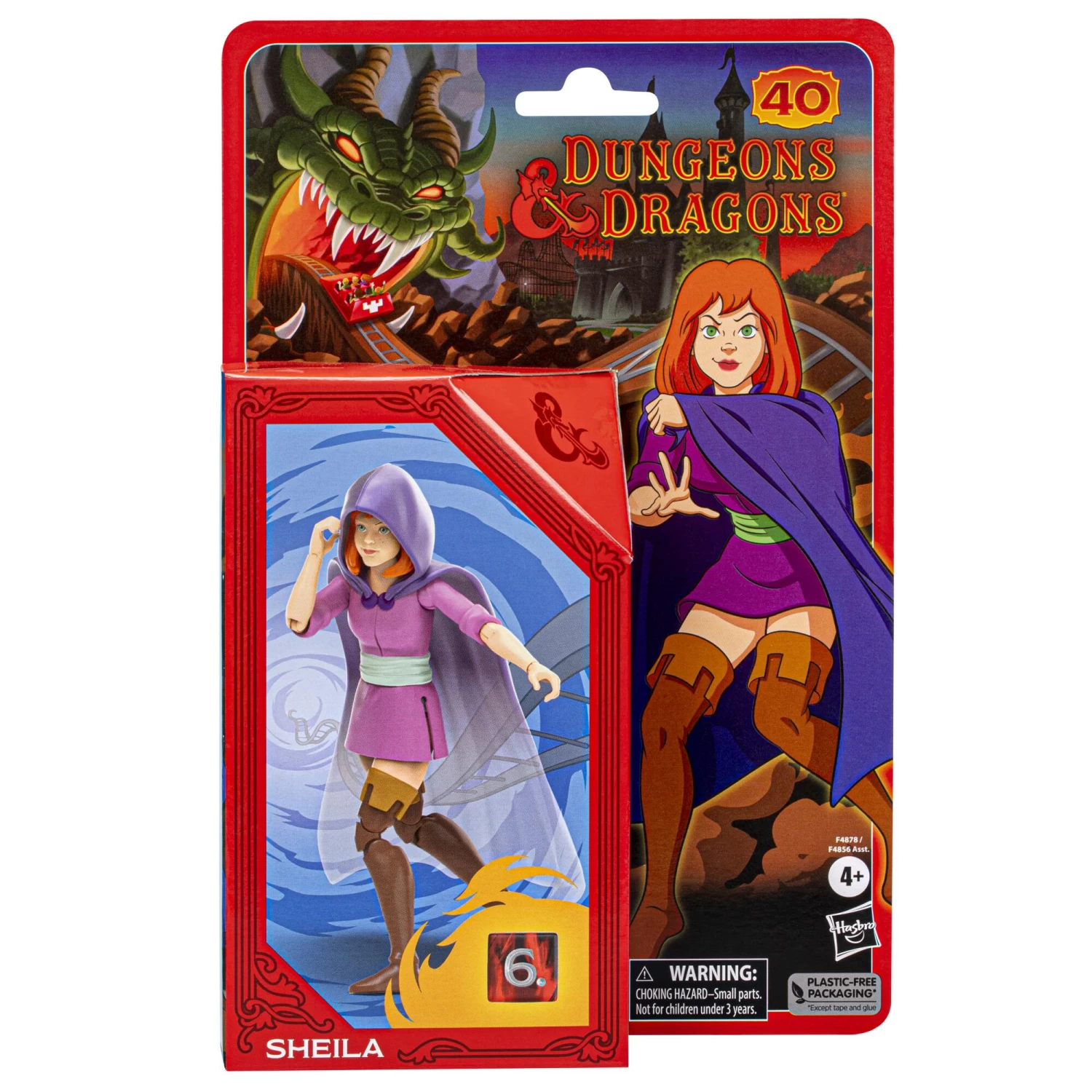 Hasbro Dungeons & Dragons Cartoon Classics 6-Inch-Scale Action Figure - Sheila 2 Hasbro Dungeons & Dragons Cartoon Classics 6-Inch-Scale Action Figure - Sheila - Image 2