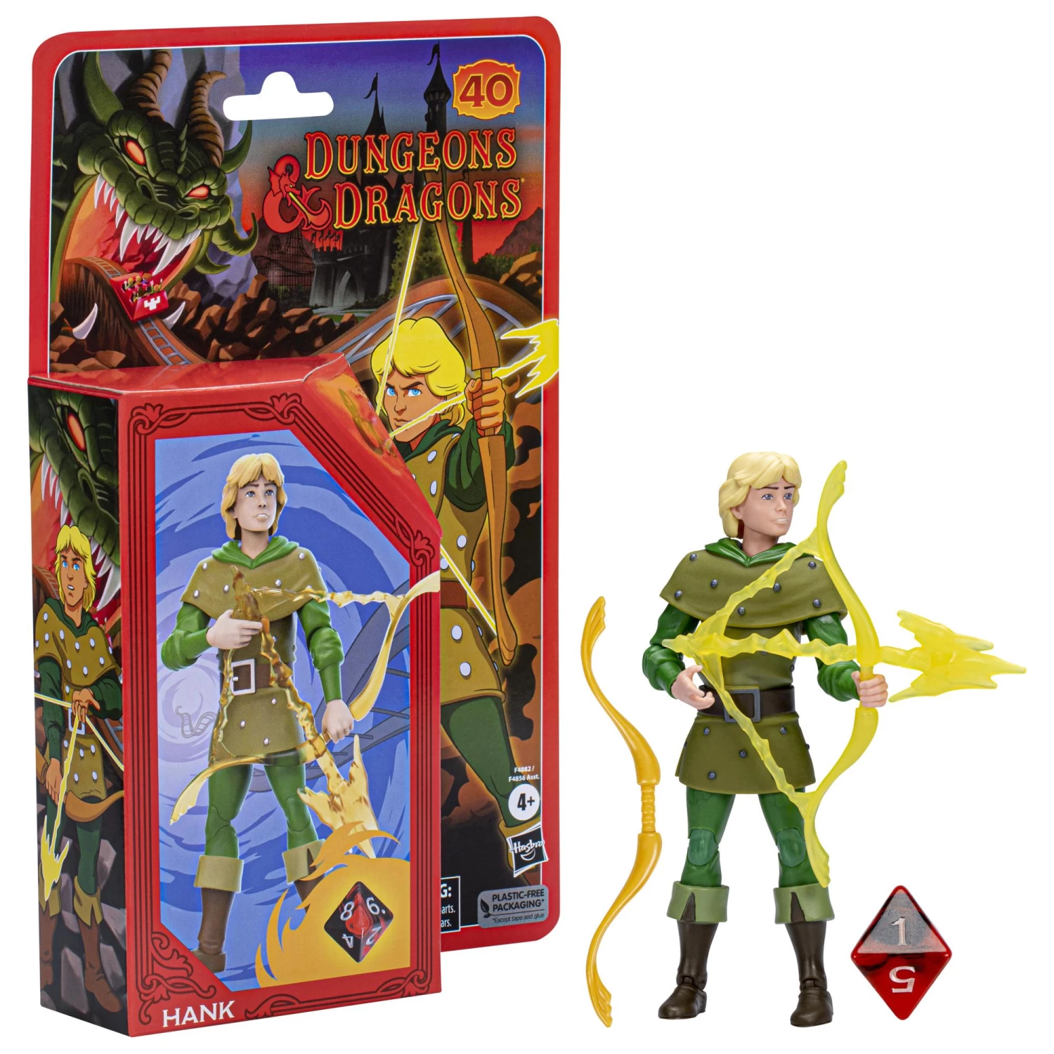 Hasbro Dungeons & Dragons Cartoon Classics 6-Inch-Scale Action Figure - Hank The Ranger 1 Hasbro Dungeons & Dragons Cartoon Classics 6-Inch-Scale Action Figure - Hank The Ranger