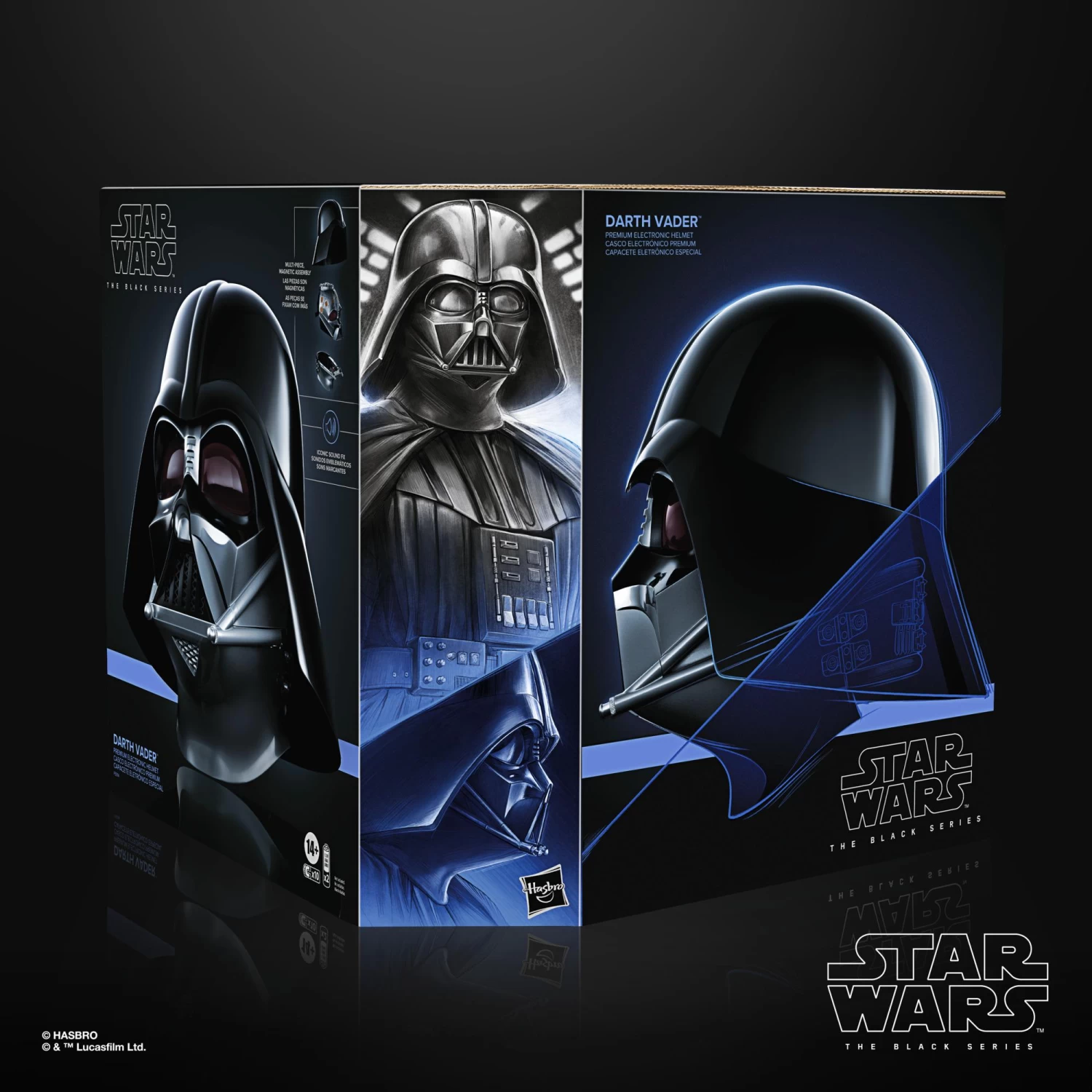 Hasbro Star Wars The Black Series Darth Vader Premium Electronic Helmet 5 Hasbro Star Wars The Black Series Darth Vader Premium Electronic Helmet - Image 5