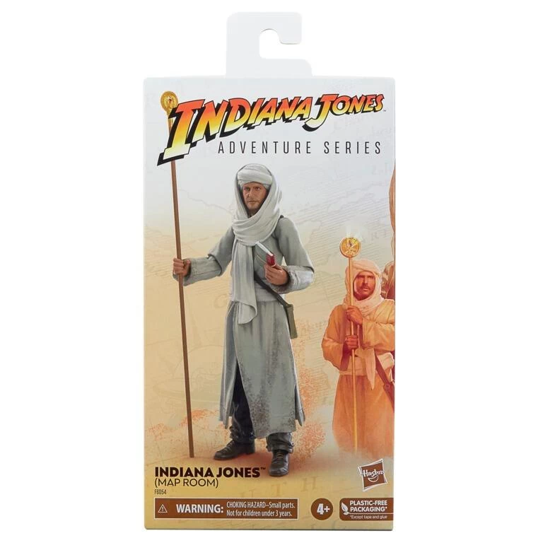 Hasbro Indiana Jones 6 Inch Action Figure - Indiana Jones (Map Room) 1 Hasbro Indiana Jones 6 Inch Action Figure - Indiana Jones (Map Room)