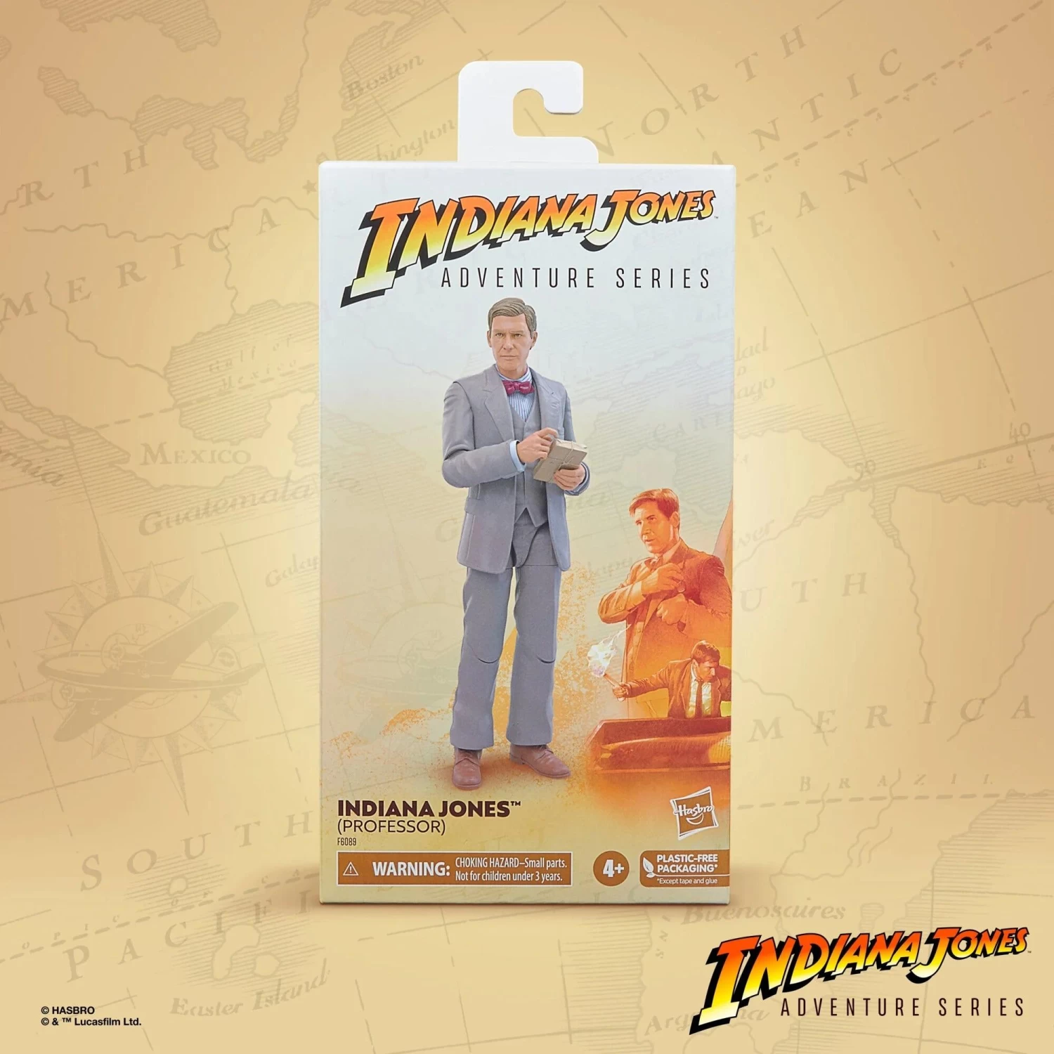 Hasbro Indiana Jones 6 Inch Action Figure - Indiana Jones (Professor) 1 Hasbro Indiana Jones 6 Inch Action Figure - Indiana Jones (Professor)