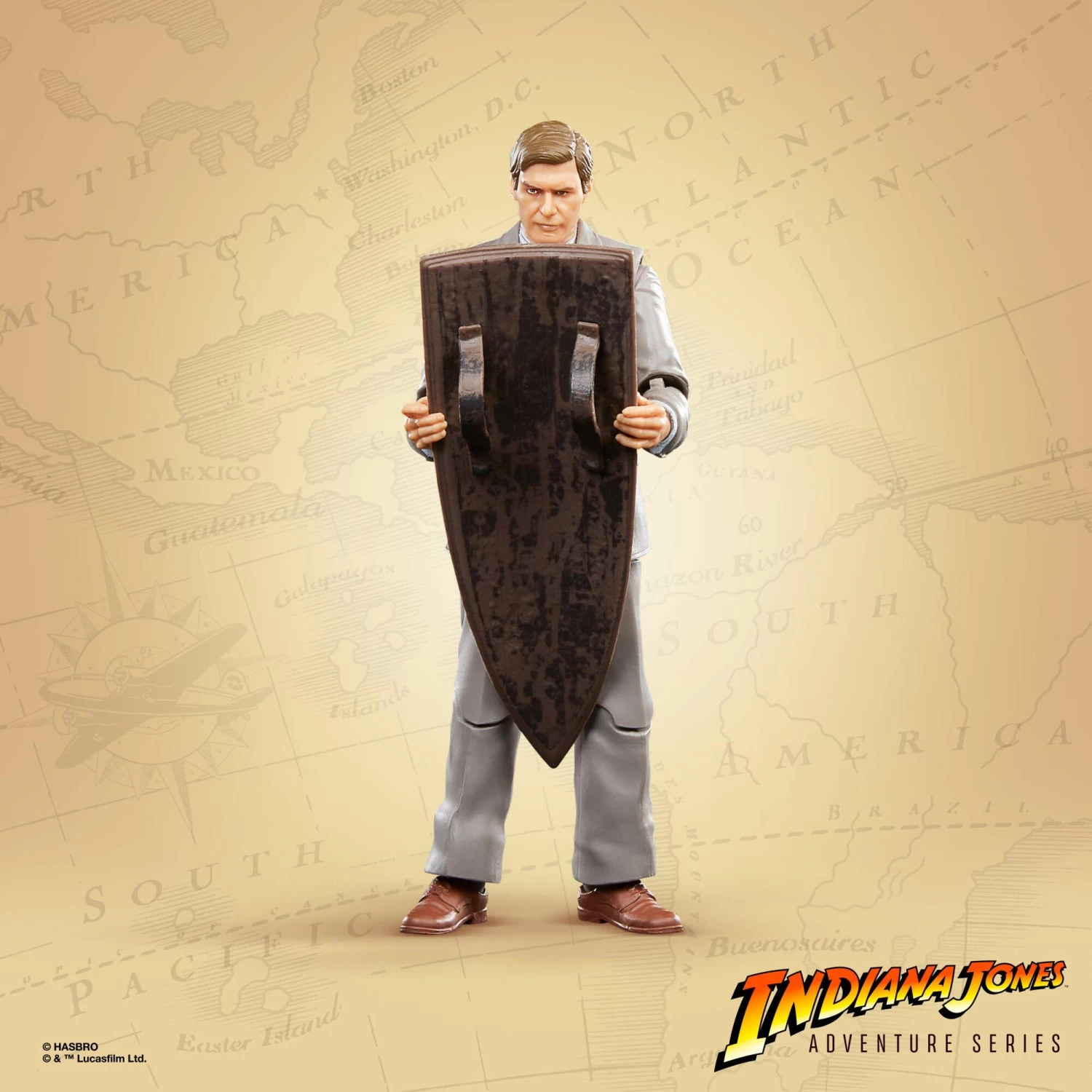 Hasbro Indiana Jones 6 Inch Action Figure - Indiana Jones (Professor) 6 Hasbro Indiana Jones 6 Inch Action Figure - Indiana Jones (Professor) - Image 6