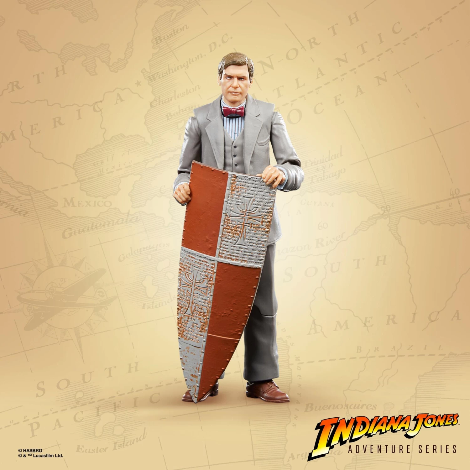 Hasbro Indiana Jones 6 Inch Action Figure - Indiana Jones (Professor) 7 Hasbro Indiana Jones 6 Inch Action Figure - Indiana Jones (Professor) - Image 7