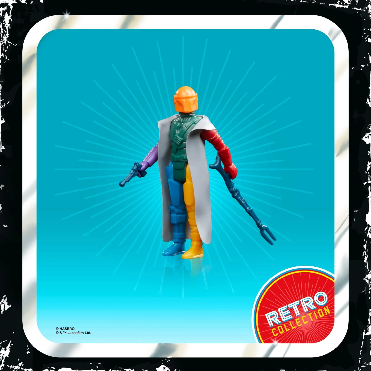 Hasbro Star Wars Retro Action Figure - Prototype Mandalorian 5 Hasbro Star Wars Retro Action Figure - Prototype Mandalorian - Image 5