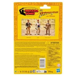 Hasbro Indiana Jones Retro Action Figure - Indiana Jones (The Last Crusade) -Child Toy Store f70925l22 back 23 s