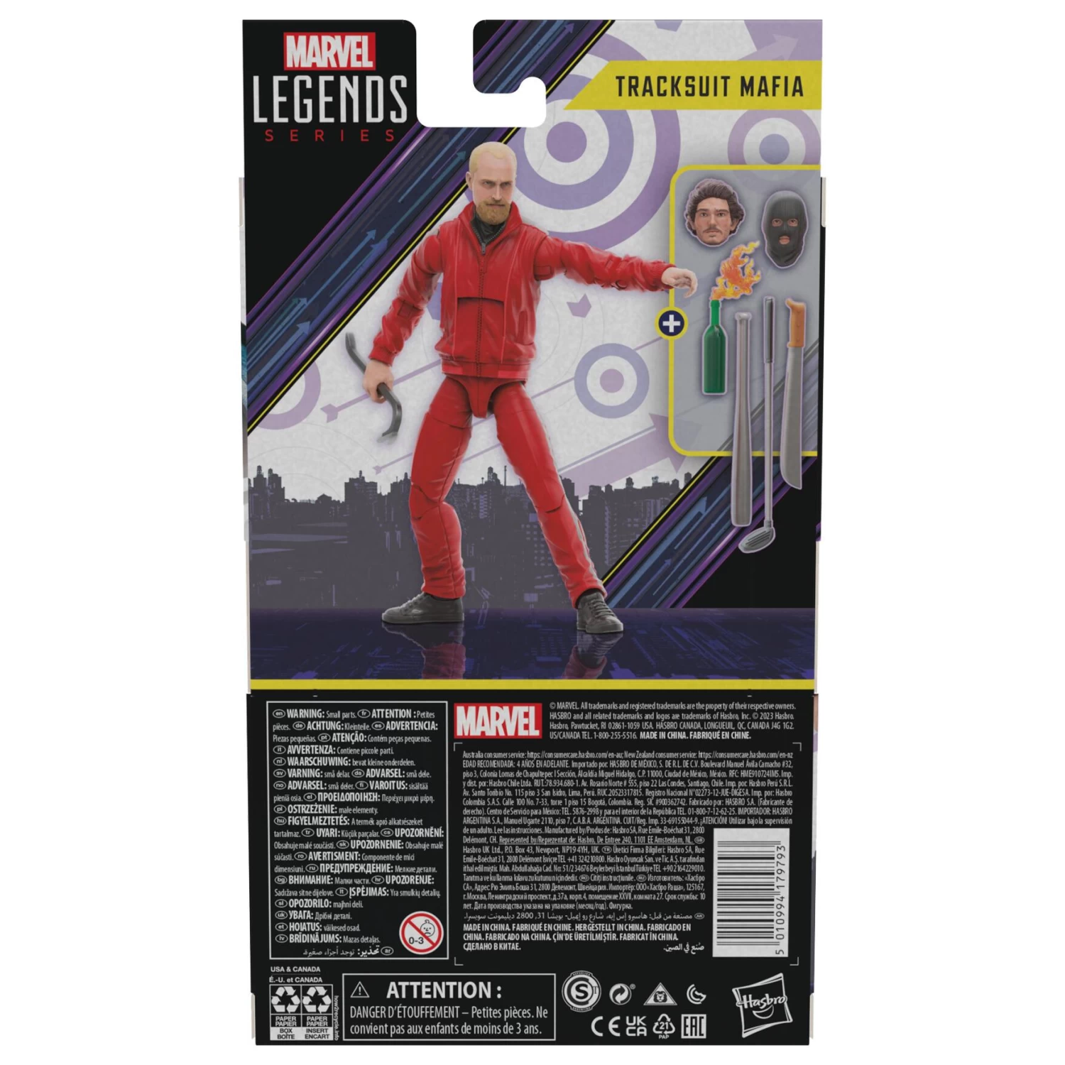 Hasbro Avengers Marvel Legends Hawkeye Exclusive Action Figure - Tracksuit Mafia 3 Hasbro Avengers Marvel Legends Hawkeye Exclusive Action Figure - Tracksuit Mafia - Image 3