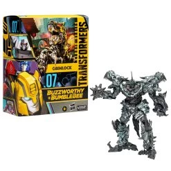 Hasbro Transformers Studio Series 07 Buzzworthy Bumblebee Leader Class Action Figure - Grimlock