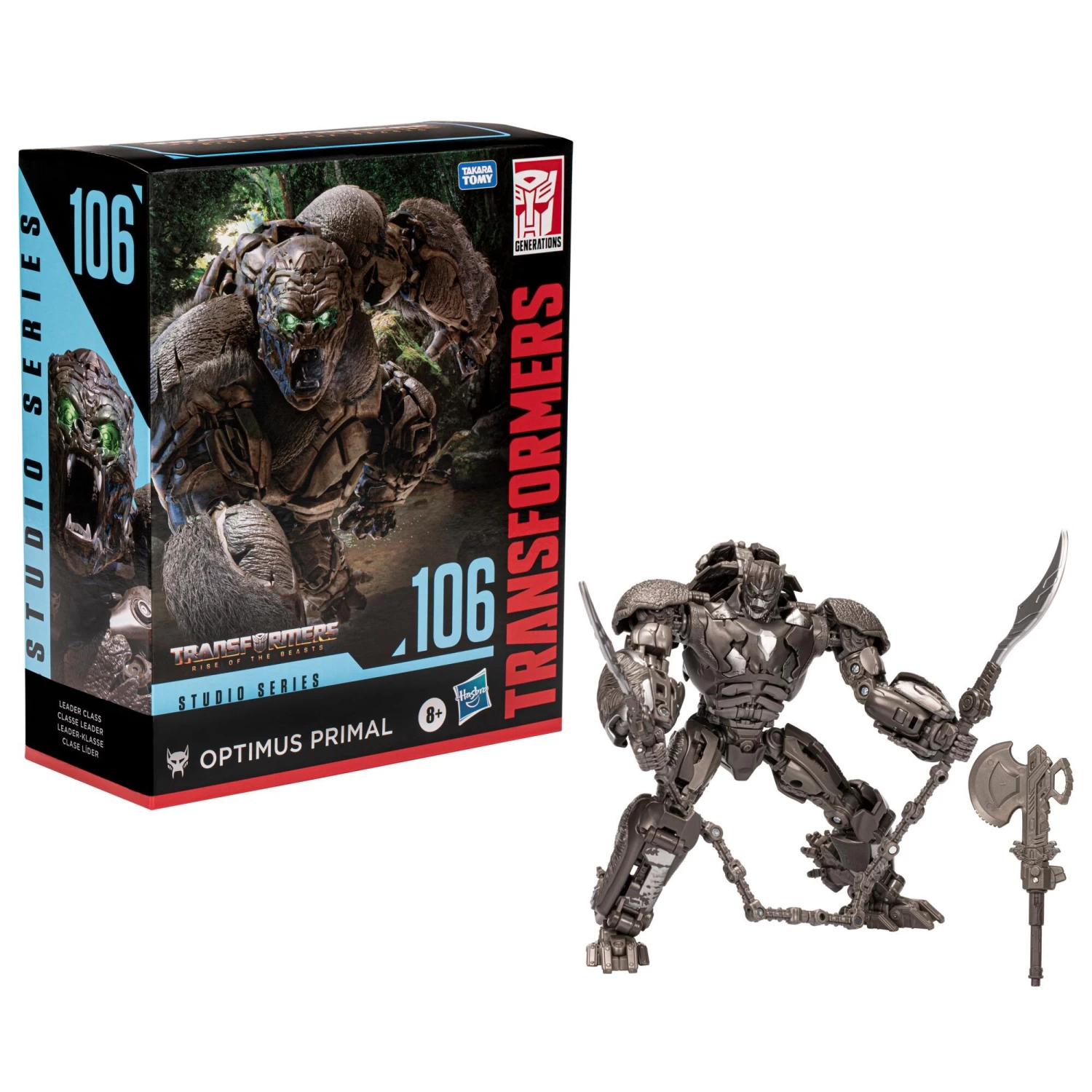 Hasbro Transformers Studio Series 106 Leader Class Action Figure - Optimus Primal 1 Hasbro Transformers Studio Series 106 Leader Class Action Figure - Optimus Primal