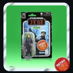 Hasbro Star Wars Retro Action Figure Wave 6 - Luke Skywalker (Jedi Knight) 10 Hasbro Star Wars Retro Action Figure Wave 6 - Luke Skywalker (Jedi Knight) -Child Toy Store f7274 prod sw retro lost river 106