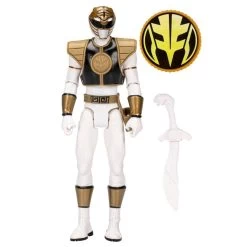 Hasbro Power Rangers Lightning Collection 6-Inch Action Figure - Mighty Morphin White Ranger -Child Toy Store f74495x00 detail 23 s