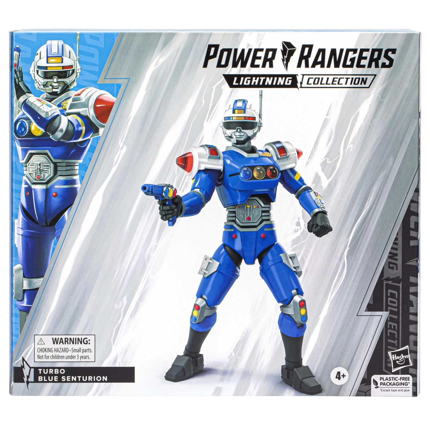 Hasbro Power Rangers Lightning Collection 6 Inch Action Figure - Turbo Blue Senturion 2 Hasbro Power Rangers Lightning Collection 6 Inch Action Figure - Turbo Blue Senturion - Image 2