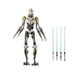 Hasbro Star Wars Black Series 6 Inch Deluxe Gaming Greats Exclusive Action Figure - General Grievous (Battle Damaged) -Child Toy Store f8326 prod sw bl gg 8 294 white