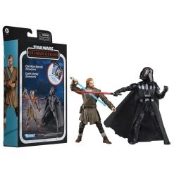 Hasbro Star Wars The Vintage Collection Exclusive Action Figure 2 Pack Showdown - Obi-Wan Kenobi & Darth Vader