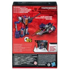 Hasbro *PRE-ORDER Transformers WFC Studio Series 06 Voyager Class Action Figure - Starscream -Child Toy Store f8765as00 back 23 2400px 133dpi
