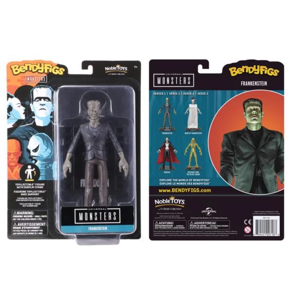 Noble Collection Universal Monsters Bendyfigs Action Figure - Frankenstein 3 Noble Collection Universal Monsters Bendyfigs Action Figure - Frankenstein - Image 3