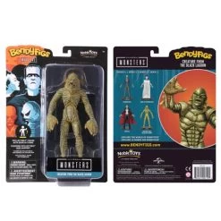 Noble Collection Universal Monsters Bendyfigs Action Figure - Creature From The Black Lagoon -Child Toy Store gillman nn1167 w pack 600x600 1