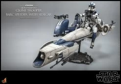 *PRE-ORDER Heavy Weapons Clone Trooper With Barc Speeder And Sidecar - Star Wars Hot Toys Exclusive Collectibles 1/6 Scale Action Figure -Child Toy Store heavy weapons clone trooper and barc speeder with sidecar star w 3