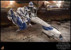 *PRE-ORDER Heavy Weapons Clone Trooper With Barc Speeder And Sidecar - Star Wars Hot Toys Exclusive Collectibles 1/6 Scale Action Figure -Child Toy Store heavy weapons clone trooper and barc speeder with sidecar star w 7