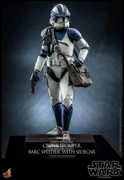 *PRE-ORDER Heavy Weapons Clone Trooper With Barc Speeder And Sidecar - Star Wars Hot Toys Exclusive Collectibles 1/6 Scale Action Figure -Child Toy Store heavy weapons clone trooper and barc speeder with sidecar star w 8