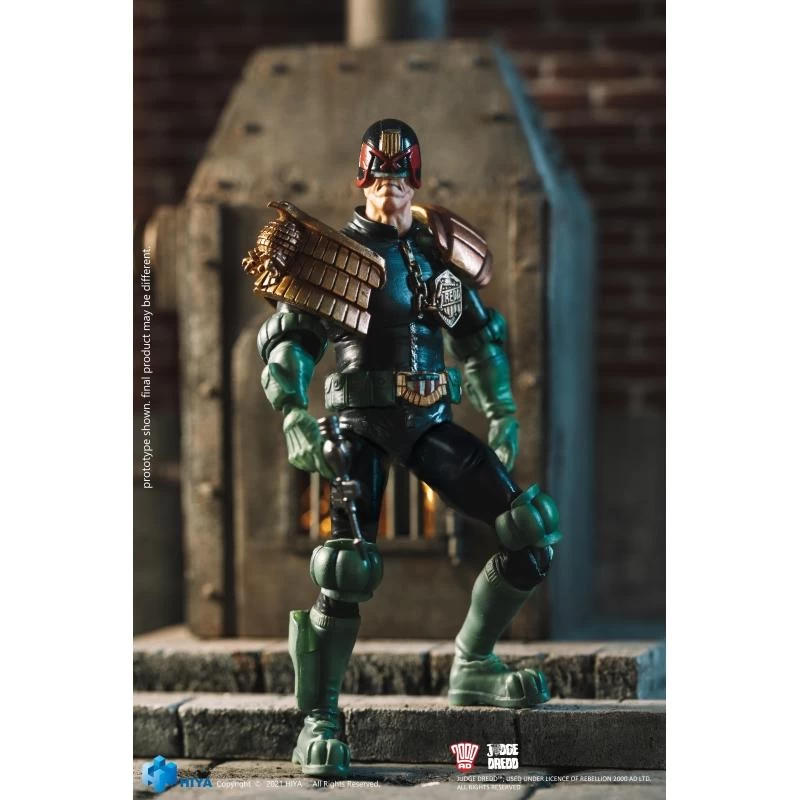 HIYA Toys Judge Dredd 1:18 Scale Action Figures - Judge Dredd 4 HIYA Toys Judge Dredd 1:18 Scale Action Figures - Judge Dredd - Image 4