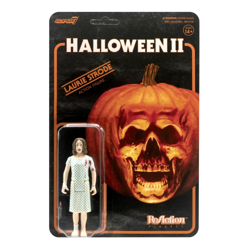 SUPER7 Halloween II Reaction Action Figure - Laurie Strode 1 SUPER7 Halloween II Reaction Action Figure - Laurie Strode