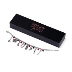 Freddy Vs Jason Charm Bracelet