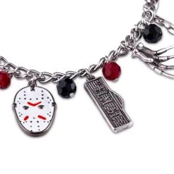 Freddy Vs Jason Charm Bracelet -Child Toy Store hmf13neschmbr01 2 800x800 1