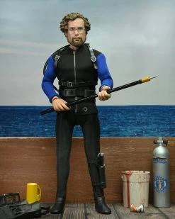 NECA Jaws 8 Inch Scale Clothed Action Figure - Matt Hooper (Shark Cage) -Child Toy Store hooper2 scaled 1