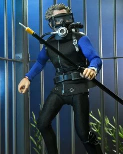 NECA Jaws 8 Inch Scale Clothed Action Figure - Matt Hooper (Shark Cage) -Child Toy Store hooper6 scaled 1