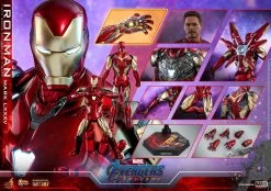 Iron Man Mark LXXXV Die Cast - Marvel Hot Toys Collectibles 1/6 Scale Action Figure -Child Toy Store ht904599 6